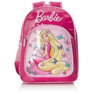 Barbie Butterfly Pink School Bag 16 Inch